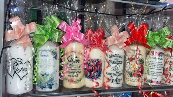 Personalised Candle