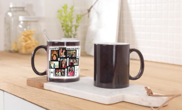 Personalised Colour changing Magic mugs