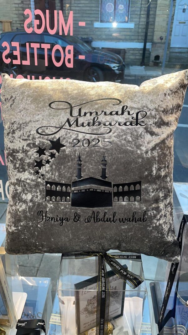 Personalised velvet Cushions - Image 5